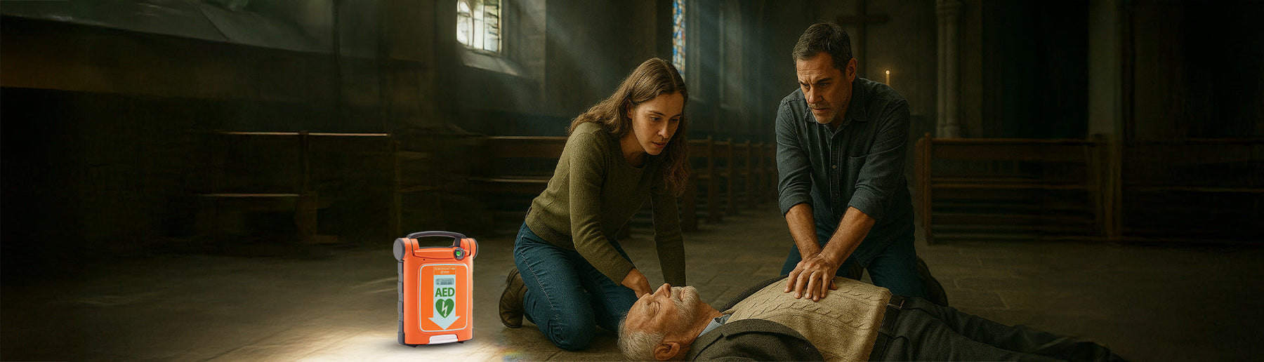Cardiac Safety in Churches & Community Centers: Why AEDs Belong in Every Gathering Place