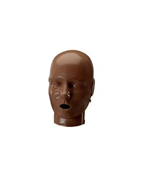 Prestan Professional Adult Manikin Jaw Thrust Head Assembly – Dark Skin