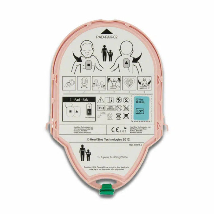 HeartSine Samaritan Pediatric PAD-PAK