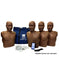 PRESTAN Professional Series 2000 Adult Manikin - Dark Skin Tone (4-pack)