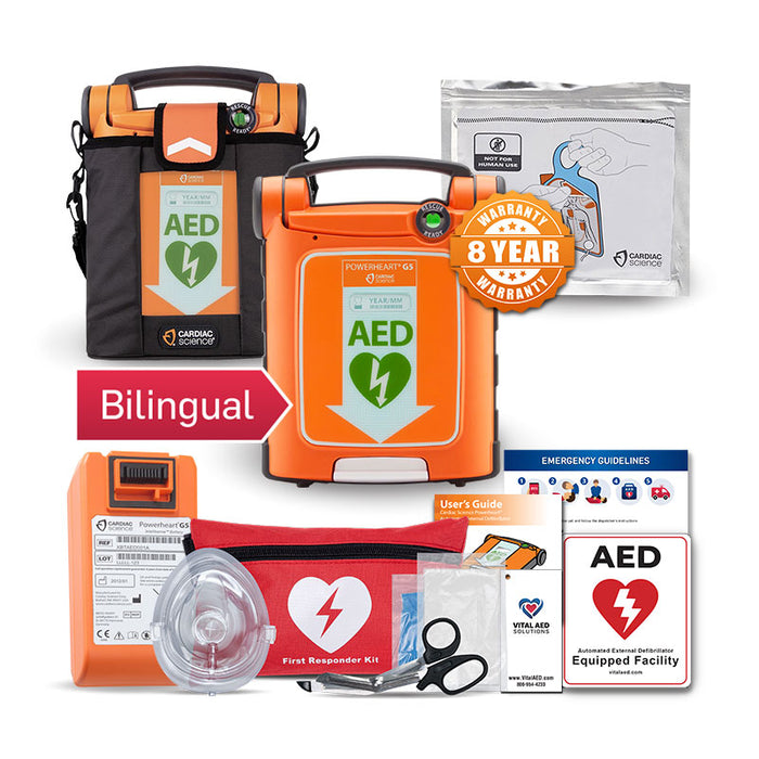 Cardiac Science Powerheart G5 AED Package