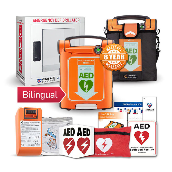 Cardiac Science Powerheart G5 AED Package