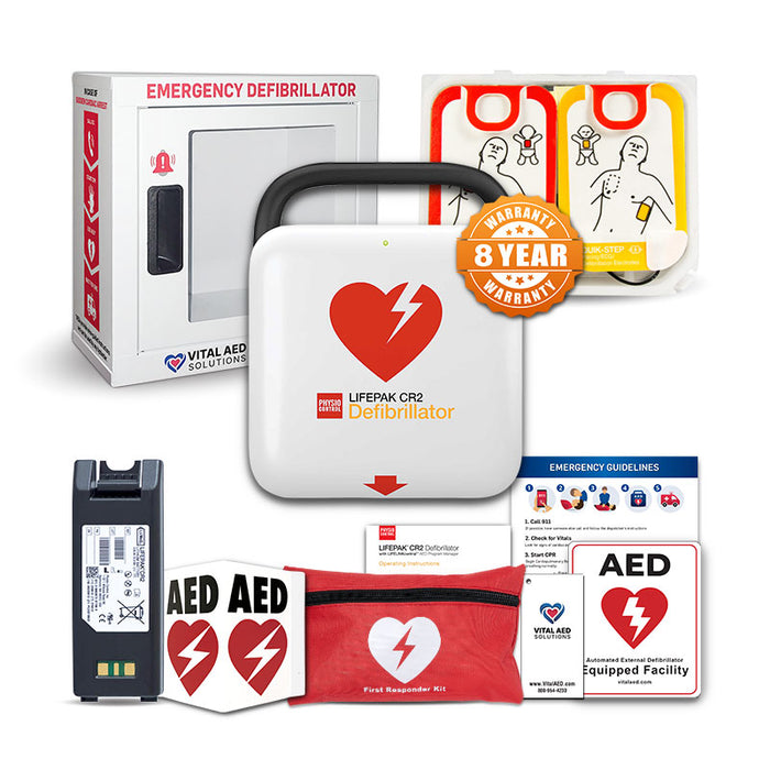 Stryker Physio-Control LIFEPAK CR2 AED Package