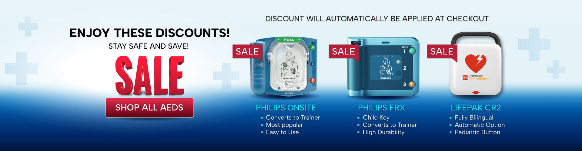 Automated External Defibrillator Sale